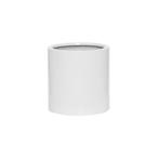Plantenbak Max - Mat wit Ø24 x (H)30 cm - Ø24 x (H)30 cm, Ophalen of Verzenden