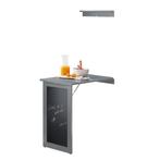 2dekans | SoBuy FWT20-HG - Inklapbare Wandtafel - met, Huis en Inrichting, Tafels | Eettafels, Ophalen of Verzenden, Zo goed als nieuw