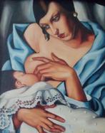 Tamara de Lempicka (1898-1980), After - Maternite, Antiek en Kunst, Kunst | Schilderijen | Klassiek