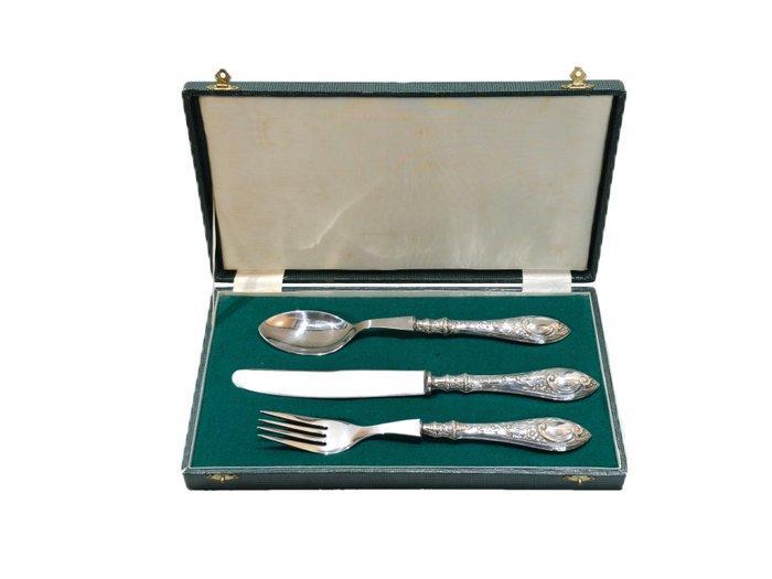 Eetservies - .835 zilver, Antiek en Kunst, Antiek | Goud en Zilver