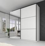 Kledingkast - Wit - 217 x 63 x 210 cm - Garderobekasten, Nieuw, Modern, 50 tot 75 cm, Verzenden