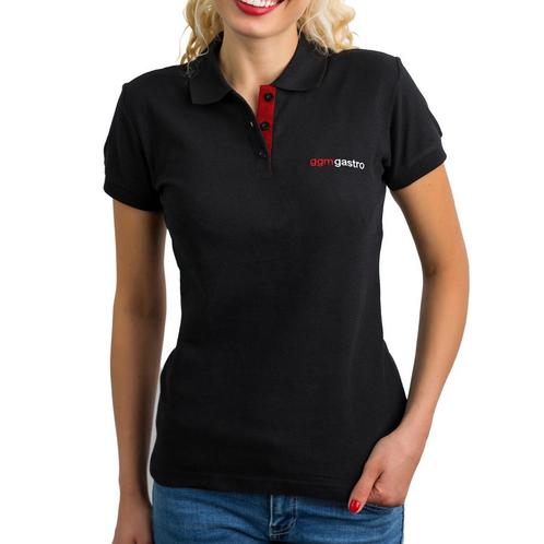 GGM Gastro | (5 stuks) Dames Poloshirt - zwart - maat: XL |, Kleding | Heren, Polo's, Zwart, Maat 46 (S) of kleiner, Nieuw, Verzenden