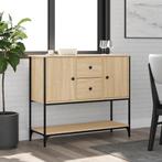 vidaXL Dressoir 100x36x85 cm bewerkt hout sonoma, Huis en Inrichting, Kasten | Dressoirs, 100 tot 150 cm, Verzenden, Nieuw, 25 tot 50 cm