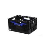 Wicked Smart Crate  Zwart met Blauwe Handgrepen, Verzenden, Nieuw