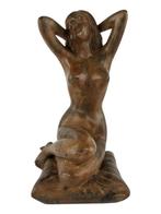 Pierre Chenet (XX-XXI) - sculptuur, Female Nude in Sensual