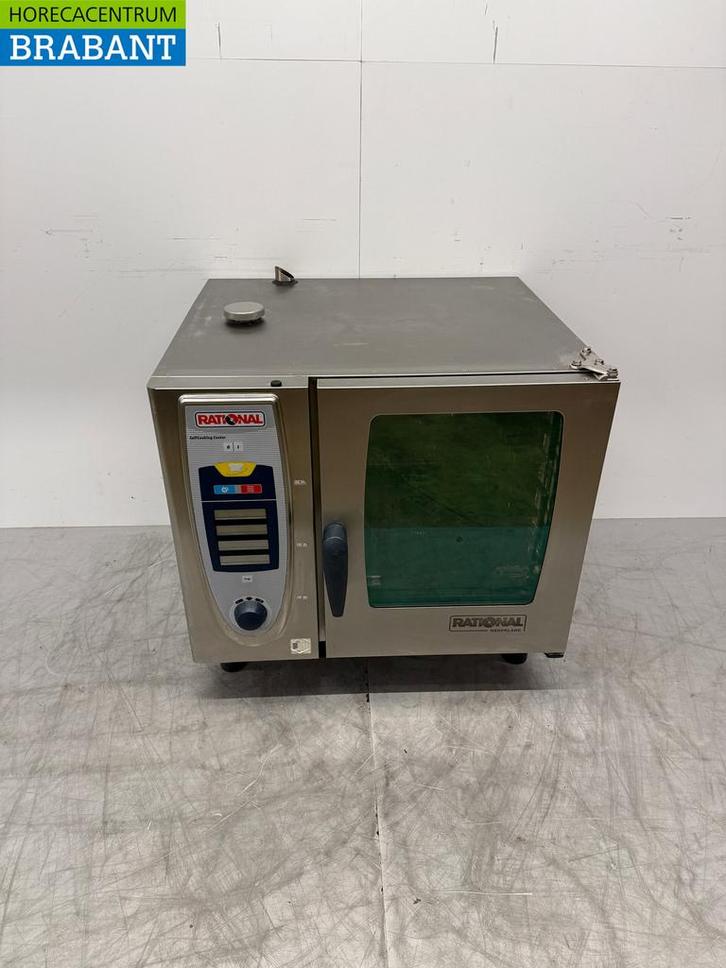 RVS Rational Self Cooking Center Combisteamer 6 x 1/1 GN, Zakelijke goederen, Horeca | Keukenapparatuur, Gebruikt, Ophalen of Verzenden
