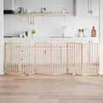 vidaXL Hondenhek met deur opvouwbaar 6 panelen 300 cm, Dieren en Toebehoren, Honden-accessoires, Verzenden, Nieuw