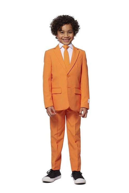Oranje Pak Jongen OppoSuits, Kinderen en Baby's, Carnavalskleding en Verkleedspullen, Nieuw, Verzenden