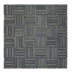 Mozaiek Parquet 1x4.8 30x30 cm Marmer Light Grey Blokverband, Ophalen of Verzenden, Nieuw
