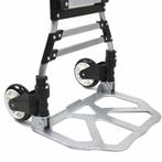 Opvouwbare steekwagen, lvm. 90 kg  -  Grijs  -  Aluminium  -, Zakelijke goederen, Kantoor en Winkelinrichting | Magazijn, Stelling en Opslag