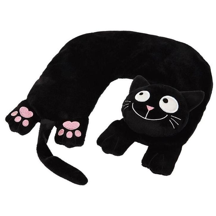 Nekkussen Ed the Cat - 31x29cm - Kersenpitten NIEUW, Huis en Inrichting, Woonaccessoires | Overige, Nieuw, Ophalen of Verzenden