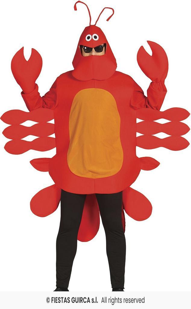 Kreeft pak Volwassen, Kleding | Heren, Carnavalskleding en Feestkleding, Nieuw, Ophalen of Verzenden