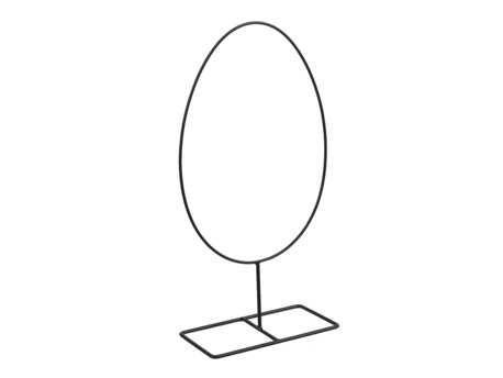 Actie metalen frame ei op voet oth 24x10x40 cm / st m, Huis en Inrichting, Woonaccessoires | Kunstplanten en Kunstbloemen, Nieuw