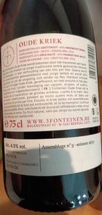 3 Fonteinen - Oude Kriek 2016, Oude Kriek Toast 2018, Oude, Verzamelen, Wijnen, Nieuw