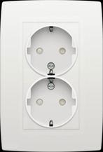 Niko originele Wandcontactdoos (WCD schakelmateriaal) -, Doe-het-zelf en Verbouw, Elektra en Kabels, Verzenden, Nieuw, Overige typen