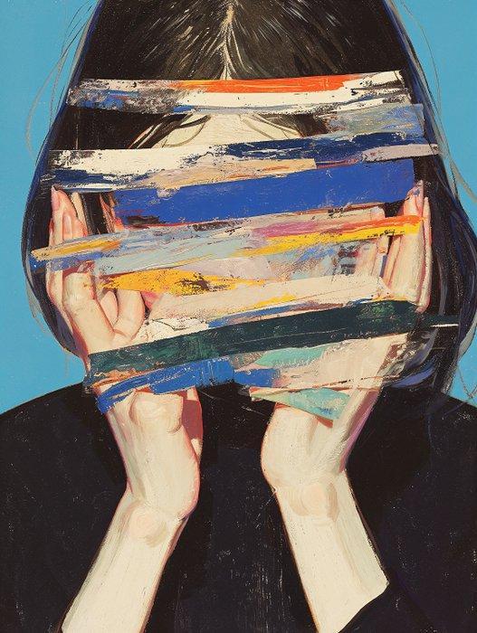 Roger Haus - HAI Feelings - Hand Signed, Antiek en Kunst, Kunst | Designobjecten