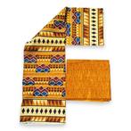 Afrikaanse stof - Two-Tone print Polycotton - 6 yard Combina, Ophalen of Verzenden, Nieuw