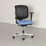 Giroflex 434 bureaustoel, blauw / zwart mesh, 2D armleggers, Ophalen of Verzenden, Nieuw in verpakking