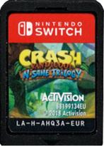 Crash Bandicoot N. Sane Trilogy (losse cassette) (Nintend..., Vanaf 3 jaar, Gebruikt, Verzenden