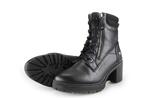 Mustang Veterboots in maat 41 Zwart | 10% extra korting, Verzenden, Zwart, Overige typen, Zo goed als nieuw