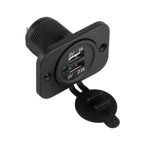 Inbouw USB oplader - 2 poorten - 3.1A - Waterproof, Auto diversen, Auto-accessoires, Nieuw, Ophalen of Verzenden