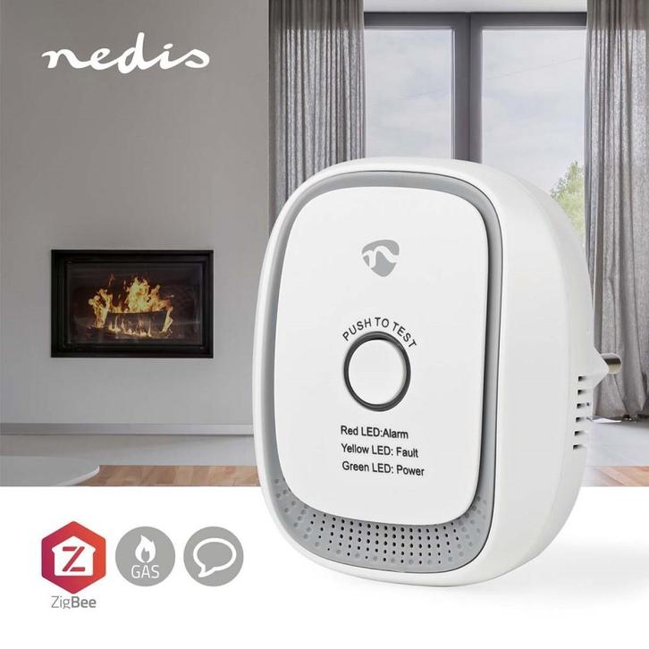 Nedis SmartLife Gasdetector, Doe-het-zelf en Verbouw, Alarmsystemen, Verzenden