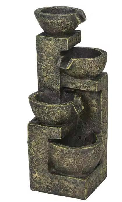 4-staps verstelbare sifontein: waterval tuin/vijver/terras, Tuin en Terras, Waterpartijen en Fonteinen, Nieuw, Verzenden