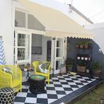 2dekans | Coast Oprolbaar Zonnescherm - Beige - 3m Lang 2,5m, Ophalen of Verzenden, Zo goed als nieuw