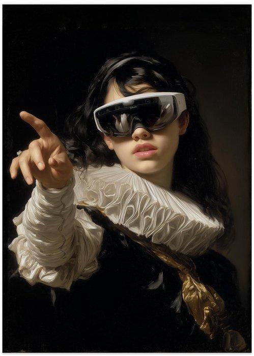 Dikhotomy - Virtual Gal - No Reserve - Unique Edition, Antiek en Kunst, Kunst | Designobjecten