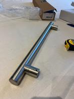 2× Looox handdoekstang RVS – showroomset, Nieuw