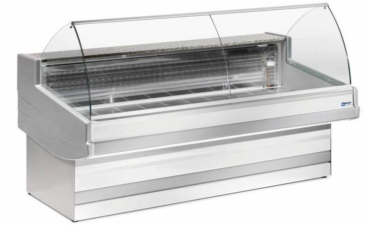 Toonbank Elegance Plus | Gebogen Glas | 3 Formaten, Zakelijke goederen, Horeca | Keukenapparatuur, Verzenden