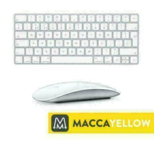 Apple Magic Keyboard + Apple Magic Mouse 2 Zilver, Computers en Software, Overige Computers en Software, Zo goed als nieuw, Ophalen of Verzenden