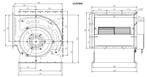 Combisteel Motor | Slakkenhuis | 5000m³/u | 6.2a | 0.75kw |, Ophalen of Verzenden, Nieuw