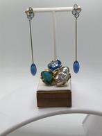 Zonder Minimumprijs - 2-delige sieradenset Zilver,, Sieraden, Tassen en Uiterlijk, Antieke sieraden
