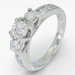 Zonder minimumprijs - Ring - 14 karaat IGI Antwerp, Witgoud, Sieraden, Tassen en Uiterlijk, Ringen, Nieuw