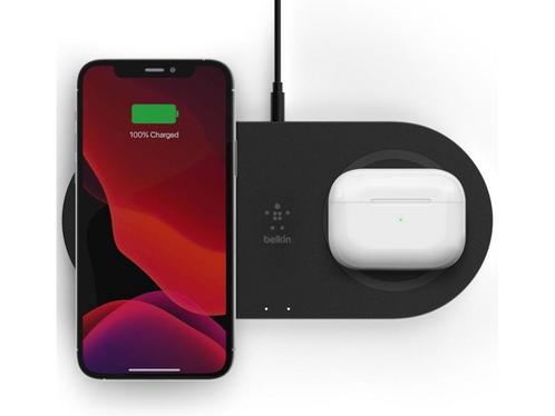 Belkin BOOSTCHARGE™ - Wireless charger 15W-laadstation -, Telecommunicatie, Mobiele telefoons | Telefoon-opladers, Zo goed als nieuw