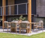 Nora dining tuinstoel teak bouclé 4 Seasons Outdoor set van, Tuin en Terras, Tuinstoelen, Ophalen of Verzenden, Nieuw
