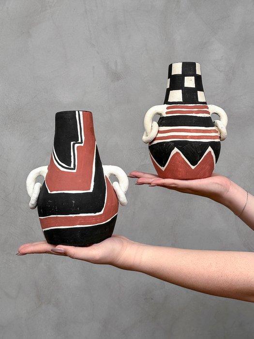 Decoratief ornament (2) - NO RESERVE PRICE -Wonderful Pair, Antiek en Kunst, Kunst | Designobjecten