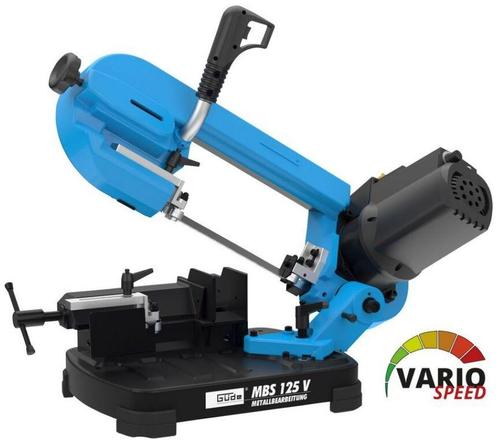Variabele metaallintzaag / metaalbandzaag MBS 125V Güde, Doe-het-zelf en Verbouw, Gereedschap | Zaagmachines, Nieuw, Verzenden