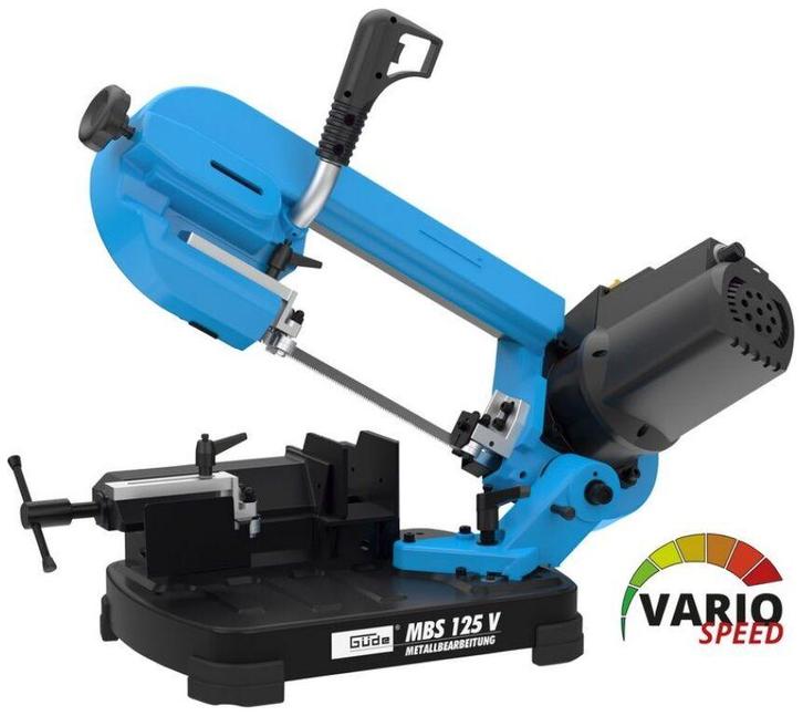 Variabele metaallintzaag / metaalbandzaag MBS 125V Güde, Doe-het-zelf en Verbouw, Gereedschap | Zaagmachines, Nieuw, Verzenden