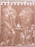 Spotprent over de pro-Engelse Telegraaf tijdens Eerste We..., Antiek en Kunst, Kunst | Litho's en Zeefdrukken, Verzenden