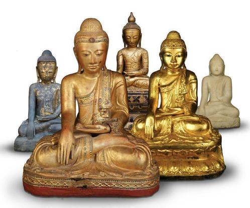 Antieke en originele Boeddhabeelden - Boeddha, Huis en Inrichting, Woonaccessoires | Boeddhabeelden, Nieuw