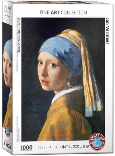 Meisje met de Parel - Johannes Vermeer Puzzel (1000 stukjes), Hobby en Vrije tijd, Denksport en Puzzels, Nieuw, Verzenden