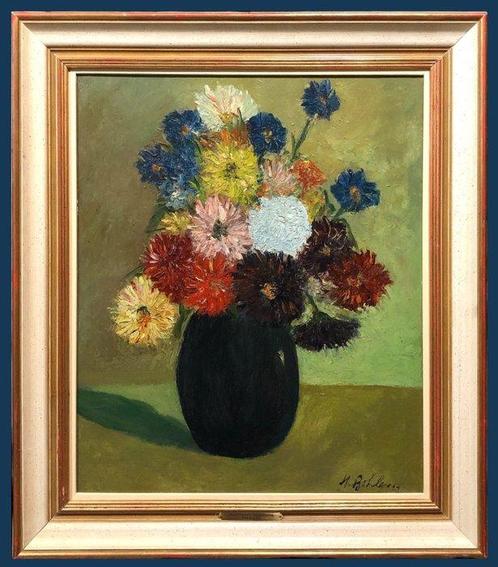 Hermann Bohlens (1899-1967) - Der blumen schmerz, Antiek en Kunst, Kunst | Schilderijen | Klassiek