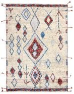 Vloerkleed MOMO Rugs Tribe Ivory Red, Huis en Inrichting, Stoffering | Tapijten en Kleden, Nieuw, Vierkant, 150 tot 200 cm, 150 tot 200 cm