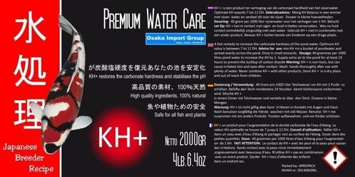 Premium Water Care KH+ (Waterbehandeling, Vijver toebehoren), Tuin en Terras, Vijver-toebehoren, Overige typen, Nieuw, Verzenden