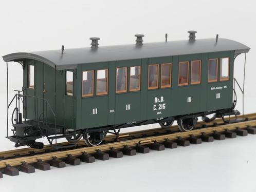 BRAWA 15001 Rhb C.215 3e kl personenwagen, Metallrader, I..., Hobby en Vrije tijd, Modeltreinen | Overige schalen, Overige typen