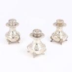 Peper- en Zoutvaatjes - Strooier (3) - .925 zilver