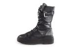 Nikkie Veterboots in maat 37 Zwart | 10% extra korting, Verzenden, Zwart, Overige typen, Nikkie