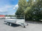 Hapert plateauwagen 335 x 185 cm bj 2017 met stalen bodem, Ophalen, Gebruikt